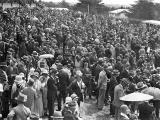 Crowds at Paeroa Races - 1930.